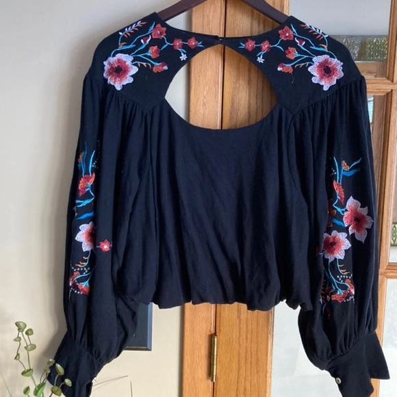 Free People embroidered Lita top - Picture 4 of 7